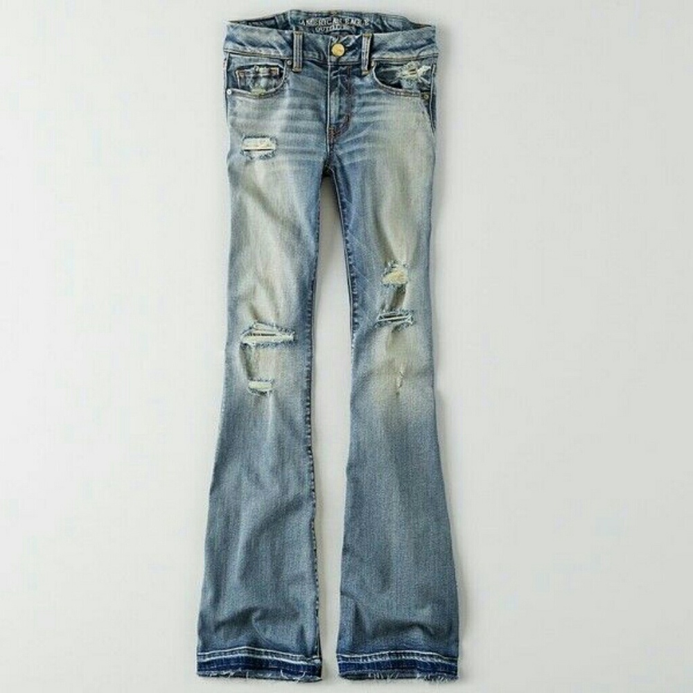 ❤  Distressed Boho Artist jeans  ❤